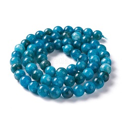 Natural White Jade Imitation Apatite Beads Strands&nbsp;X-G-I299-F10-6mm