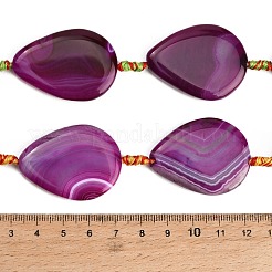 Natural Banded Agate/Striped Agate Beads Strands&nbsp;GG-CBAE0EB-01A-06