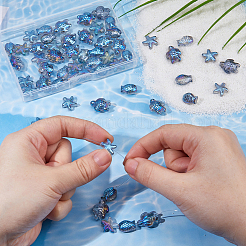 DIY Tortoise Starfish Fidh Beads Findings Kits&nbsp;DIY-NB0013-92