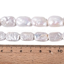 Natural Baroque Keshi Pearl Beads Strands&nbsp;PEAR-S020-D11