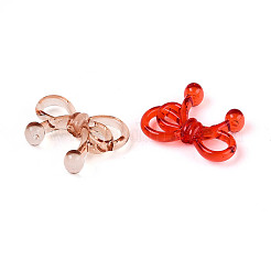 Transparent Acrylic Beads&nbsp;X-TACR-T030-09M