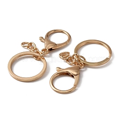 Alloy Key Rings&nbsp;DIY-WH0374-07G