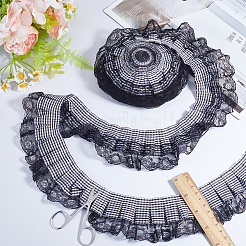 5 Yards Polyester Tartan Printed Ribbon&nbsp;OCOR-GF0005-08B