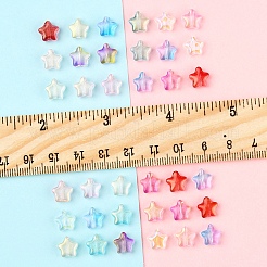 90Pcs 9 Colors Electroplate Glass Beads&nbsp;EGLA-FS0001-49