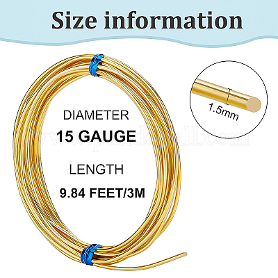 Brass Wire&nbsp;CWIR-WH0010-08B-G-1
