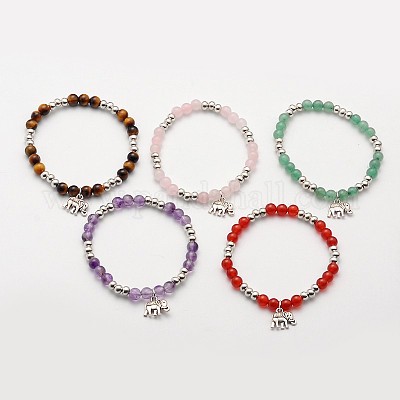 Wholesale Fashion Bracelets Copy) Wholesale 6 Pcs Natural Selenite