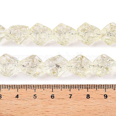 Electroplate Glass Beads Strands&nbsp;EGLA-N012-08F-1