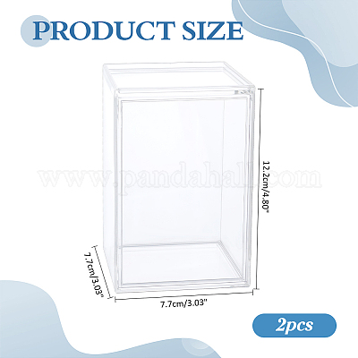 Acrylic Minifigures Display Case&nbsp;DJEW-WH0816-003-1