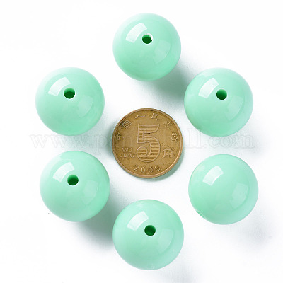 Opaque Acrylic Beads&nbsp;X-MACR-S370-C20mm-A05-1
