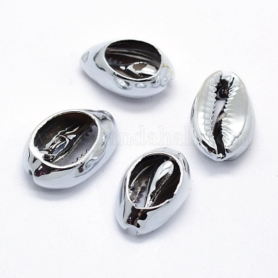 Electroplate Shell Beads&nbsp;BSHE-F004-12P-1