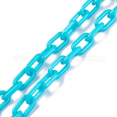Opaque Acrylic Cable Chains&nbsp;SACR-N010-002C-1