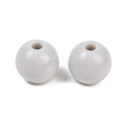 Opaque Acrylic Beads&nbsp;OACR-H034-50B-1