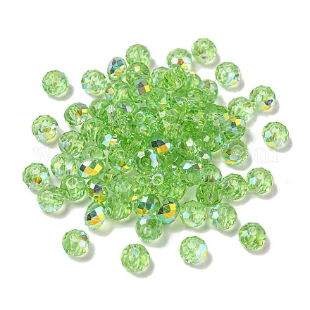 Electroplate Glass Beads EGLA-Z004-01A-06-1