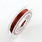 Tiger Tail Wire, Nylon-coated Stainless Steel, FireBrick, 0.38mm, about 32.8 Feet(10m)/roll
