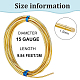 Brass Wire&nbsp;CWIR-WH0010-08B-G-2