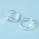Brass Pad Ring Bases&nbsp;KK-EC022-12mm-S-RS-2