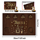 Wood Shot Glasses Tray&nbsp;AJEW-WH0423-004-2