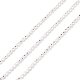 Spray Painted Brass Faceted Ball Chains&nbsp;CHC-K011-35K-1