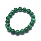 Synthetic Malachite(Dyed) Bead Stretch Bracelets&nbsp;BJEW-K212-C-031-2