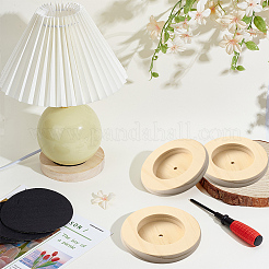 Rubber Wood Timber Table Lamp Base&nbsp;WOOD-PH0003-60A