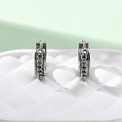 304 Stainless Steel Hoop Earrings&nbsp;EJEW-D331-13P