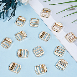 14Pcs Rectangle Alloy Buckles&nbsp;FIND-CY0002-02G