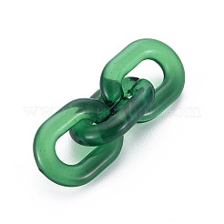 Transparent Acrylic Linking Rings&nbsp;MACR-S373-19-B07