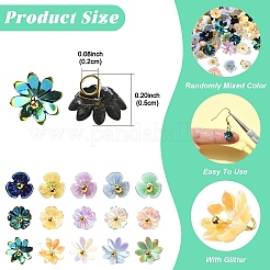 50Pcs Resin Pendants&nbsp;PALLOY-YW00104-01