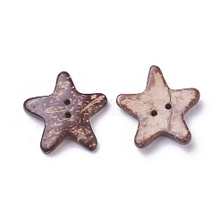 2-Hole Coconut Buttons&nbsp;BUTT-L019-04B