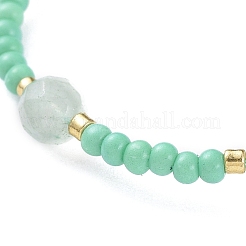 Adjustable Braided Bead Bracelets&nbsp;BJEW-JB04902-01