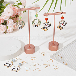 100Pcs 5 Style Brass Earring Hooks&nbsp;KK-BBC0012-33
