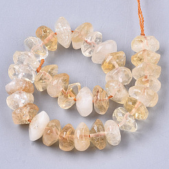 Natural Citrine Beads Strands&nbsp;G-R462-24