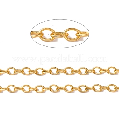 3.28 Feet Oval Oxidation Aluminum Cable Chains&nbsp;X-CHA-G001-06G