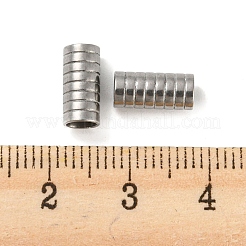 Non-Tarnish 201 Stainless Steel Tube Beads&nbsp;STAS-Z049-06P