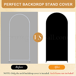 2Pcs 2 Styles Polyester Wedding Arch Cover Cloth&nbsp;FEPA-CN0001-02C