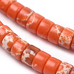 Synthetic Imperial Jasper Beads Strands&nbsp;G-F631-A24-03