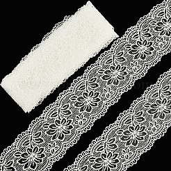 5 Yards Flat Cotton Lace Ribbon&nbsp;OCOR-GF0004-71B-02