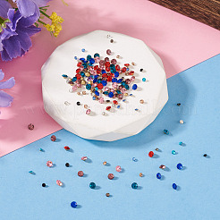Pointed Back Glass Rhinestone Cabochons&nbsp;RGLA-YS0001-05
