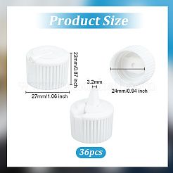 Plastic Bottle Caps&nbsp;FIND-WH0152-708B-02