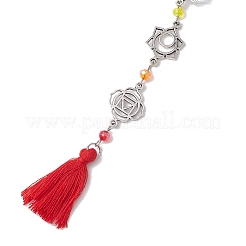 Chakra Alloy Pendant Decoration&nbsp;HJEW-JM02356
