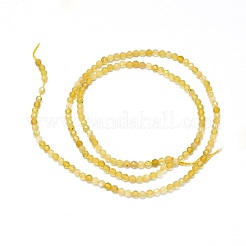 Natural Yellow Opal Beads Strands&nbsp;G-O180-05B