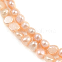 Natural Cultured Freshwater Pearl Beads Strands&nbsp;PEAR-P064-19B-11C