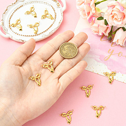 10Pcs 304 Stainless Steel Bowknot Connector Charms&nbsp;STAS-SC0010-53