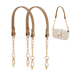 PU Leather & Metal Bag Handles&nbsp;PURS-WH0816-001A