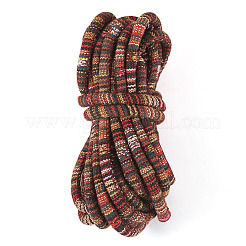 5M Ethnic Style Nylon Braided Round Cords&nbsp;OCOR-TA0003-21D