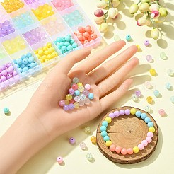 Transparent Crackle Acrylic Beads&nbsp;MACR-YW0002-94