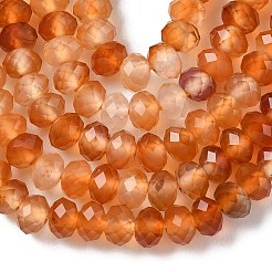 Natural Banded Agate Beads Strands&nbsp;G-D344-A34-03