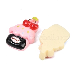 Opaque Resin Cabochons&nbsp;RESI-G125-02