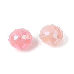 UV Plating Opaque Acrylic Beads&nbsp;OACR-G058-15A
