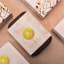 Plastic Self Adhesive Gold Foil Embossed Stickers&nbsp;DIY-WH0211-367
